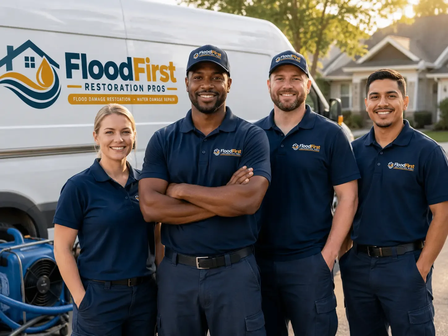Flood Damage Restoration company in New Munich, MN